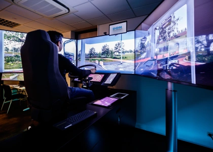 Ontdek de vrachtwagensimulator van DON Opleidingen