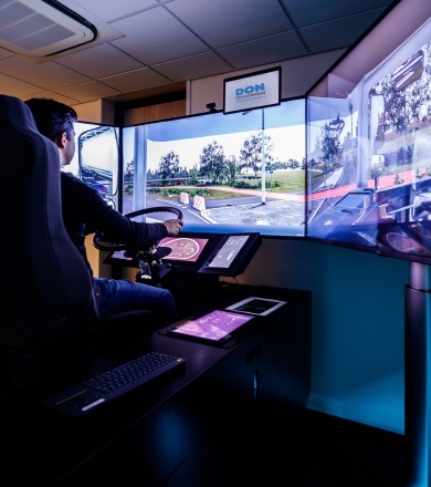 Afbeelding W02: Simulator rijoptimalisatie